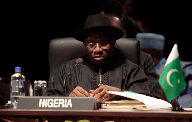 President Goodluck Jonathan (2011). Photo: Annaliese McDonough (creative commons)