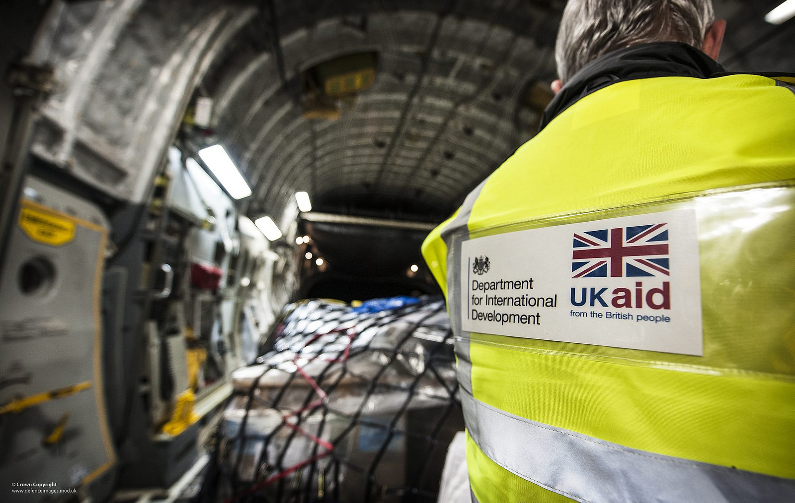 UK aid bound for the Philipines after Typhoon Haiyan, November 2013. Photo: MoD, Sgt Ralph Merry (CC 2.0)