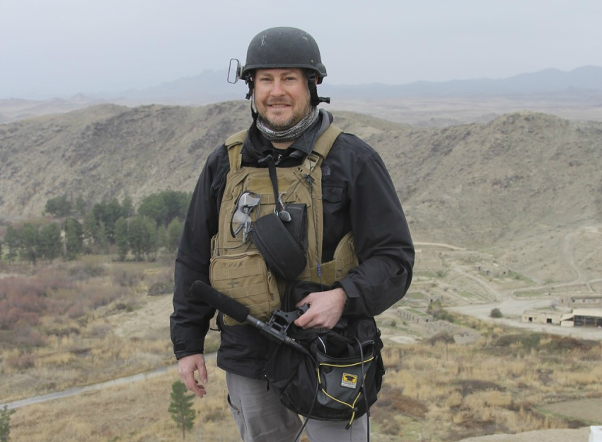 Journalist Sean Carberry shut down NPR’s Kabul bureau at the end of 2014 after more than two years reporting in Afghanistan. Photo: Courtesy Sean Carberry